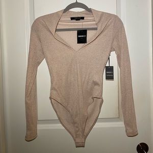 F21 PINK BODYSUIT